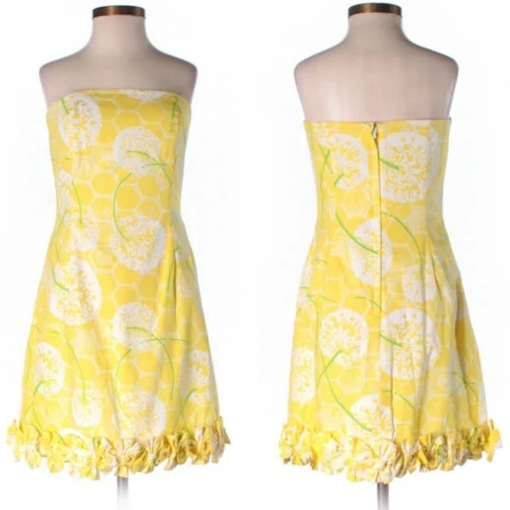 Lilly Pulitzer Honeycomb & Dandelion Dress